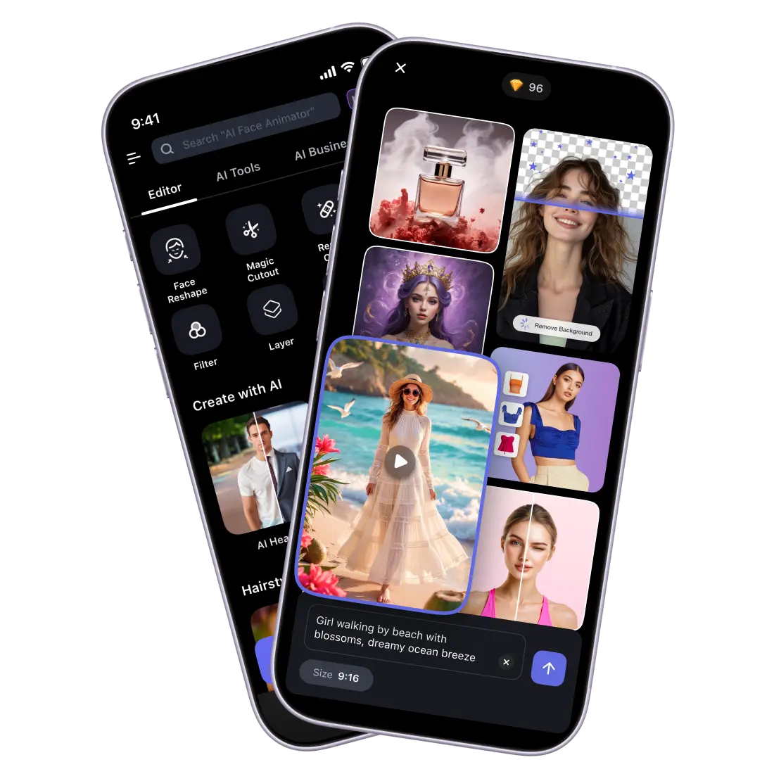 AndOr consumer apps — LightX and PhotoCut running in production