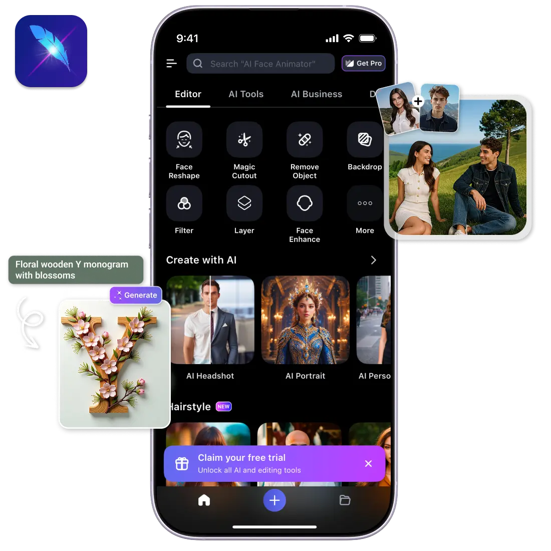 LightX Editor — AI image & video editor app