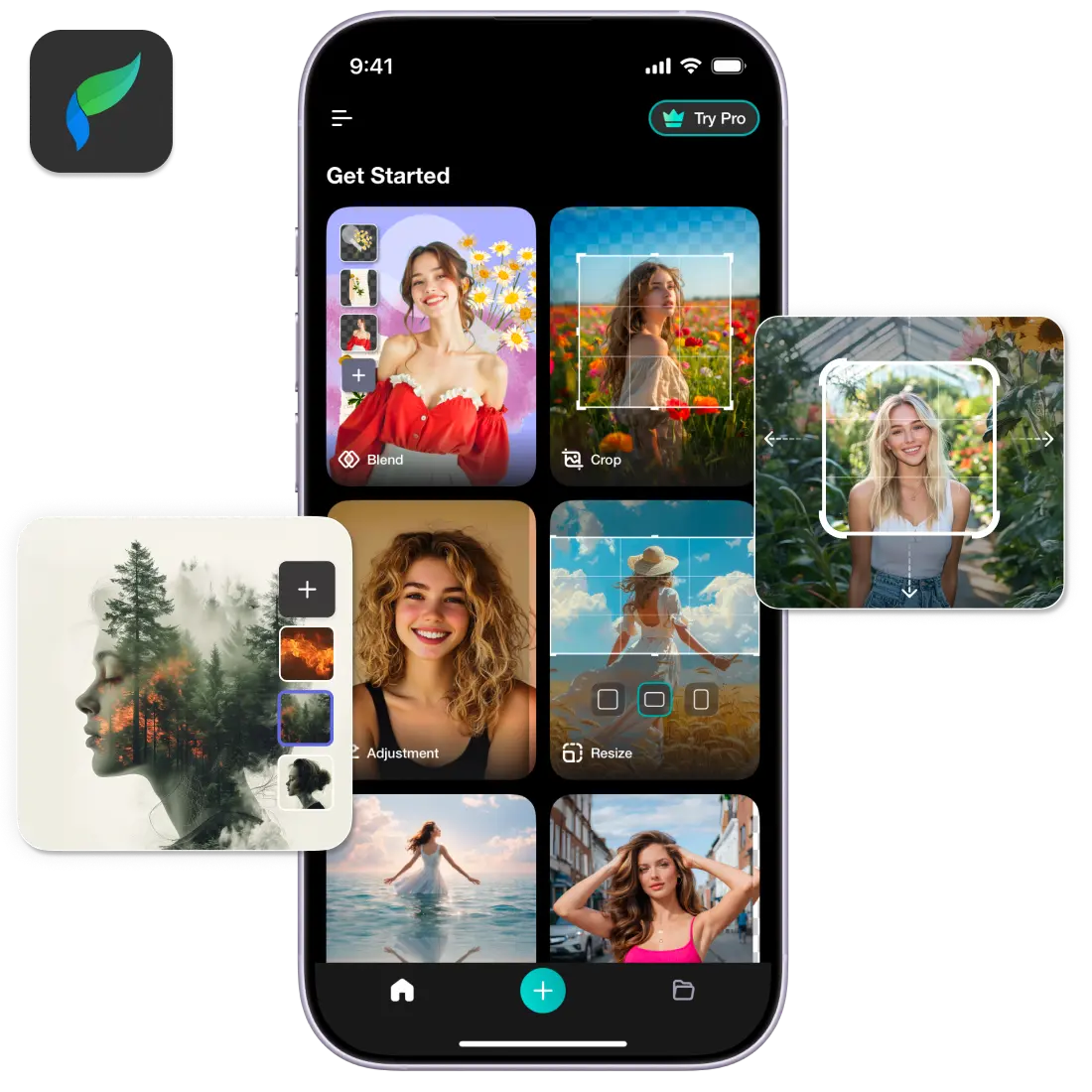 Photoleaf — brand-consistent AI design generation app