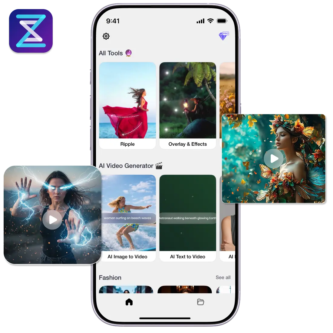StoryZ — photo-to-motion AI animation app
